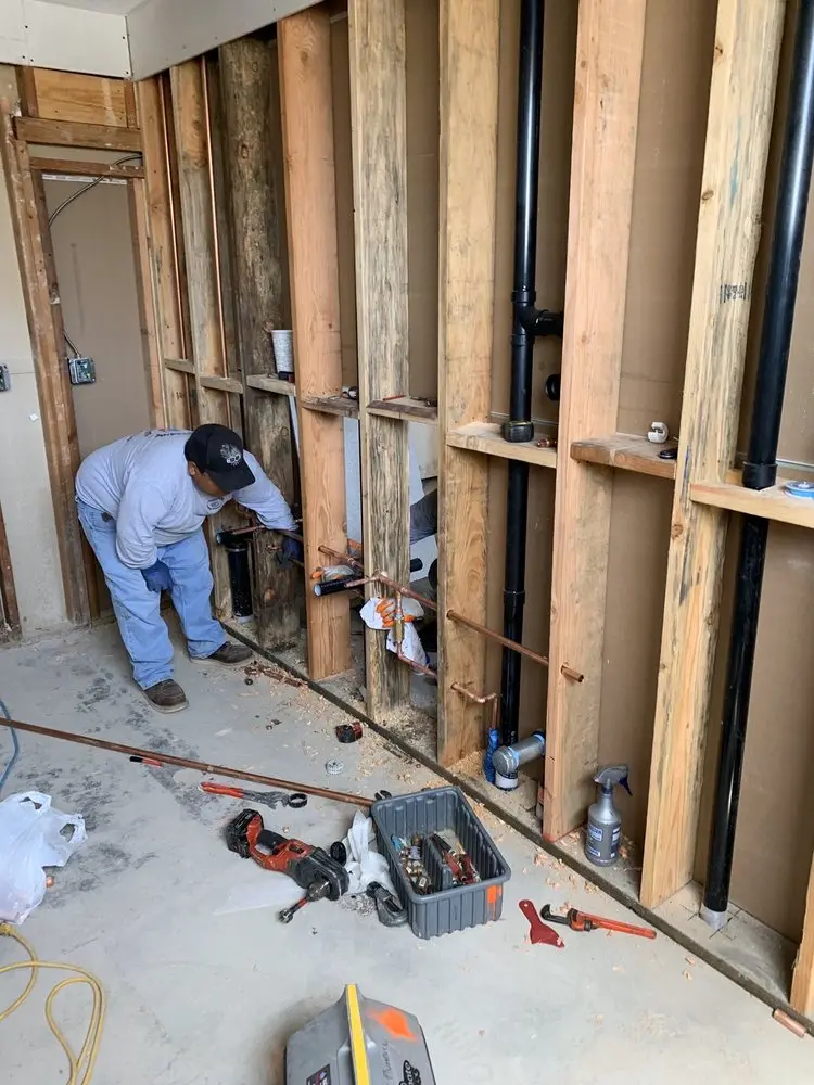 Commercial rough-in plumbing for Gas Line Repair in Fort Wright